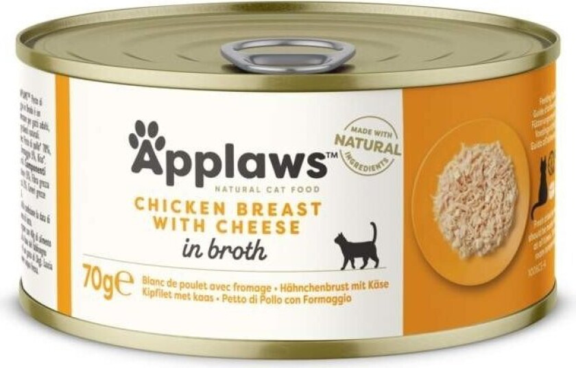 Applaws Chicken Breast&Cheese Konserv (70 gram)