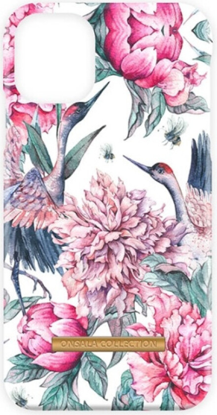 Mobile Cover Soft Pink Crane iPhone 11