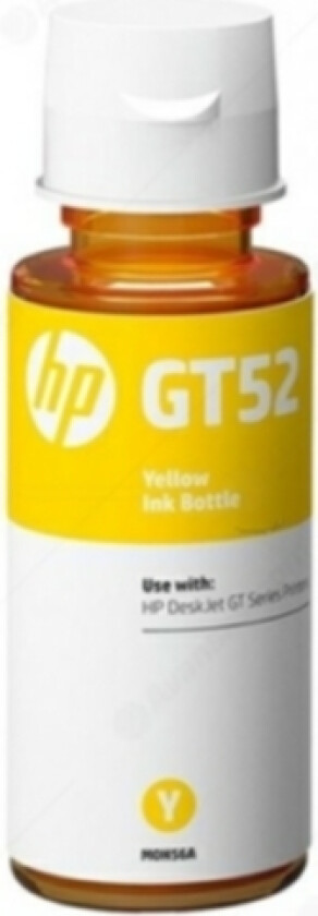 Hp Ink Yellow Gt52 8k