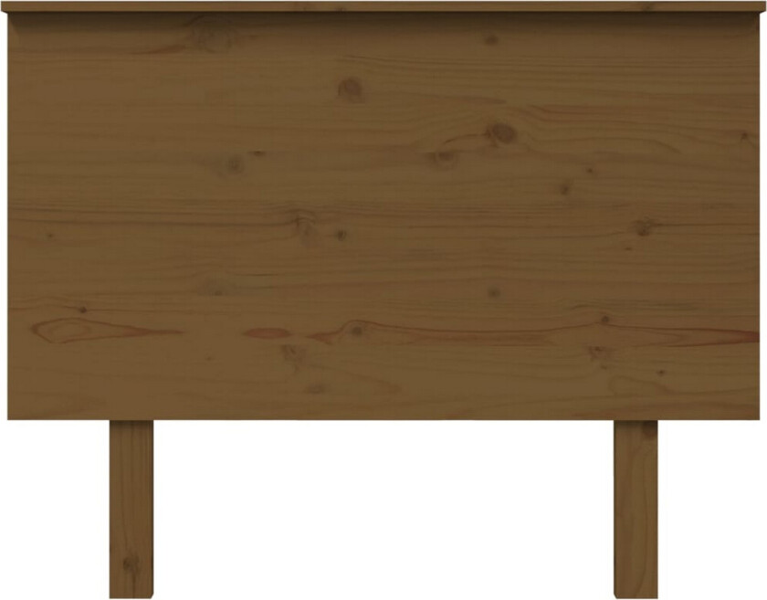 Sengegavl honningbrun 104x6x82,5 cm heltre furu
