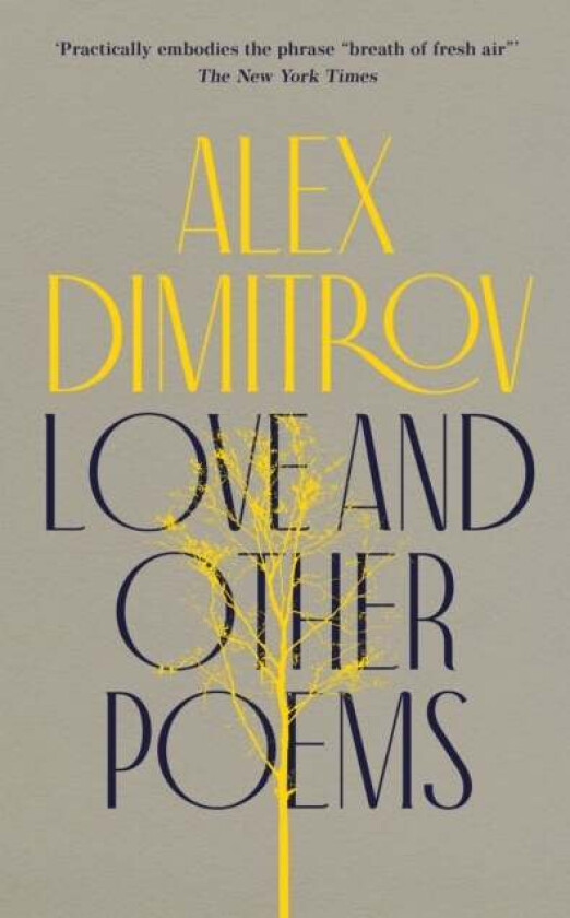 Love and Other Poems av Alex Dimitrov