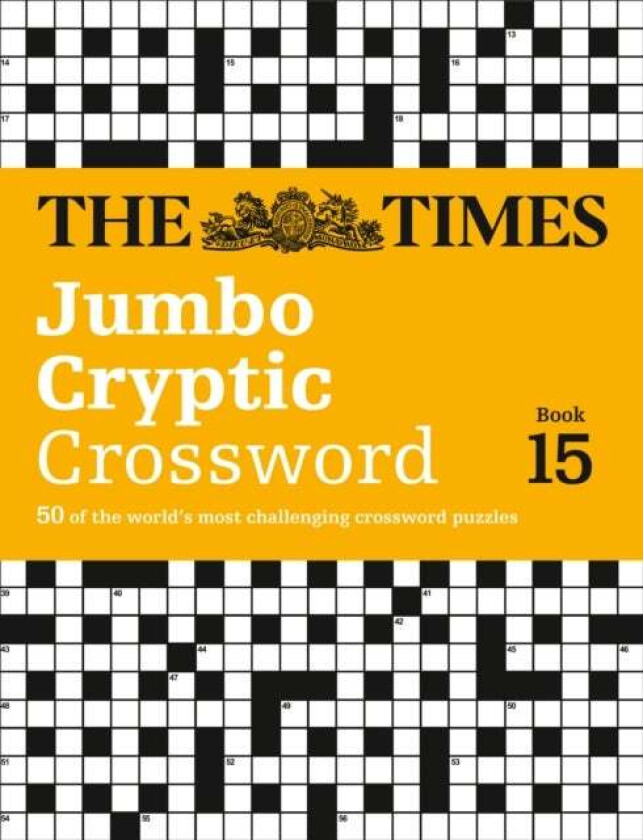 The Times Jumbo Cryptic Crossword Book 15 av The Times Mind Games, Richard Browne