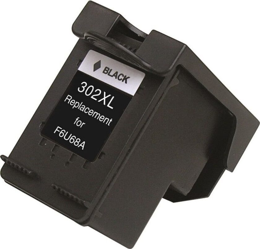 Blekkpatron 302 XL F6U68AE- Svart