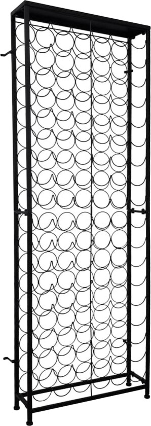 Vinstativ for 108 flasker i metall