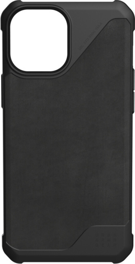 Apple iPhone 12 Pro Max 5G Rugged Case Metropolis LT - Leather Black