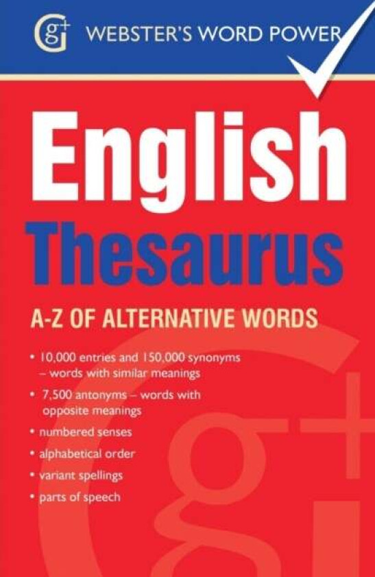 Webster's Word Power English Thesaurus av Betty Kirkpatrick