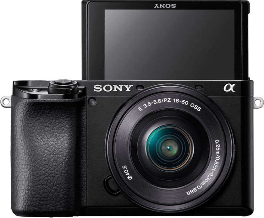 A6100 + 16-50 Mm Power Zoom Lens Black