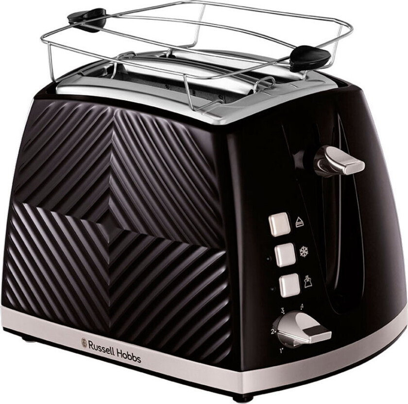 Russel Hobbs - Groove  2S Toaster Black