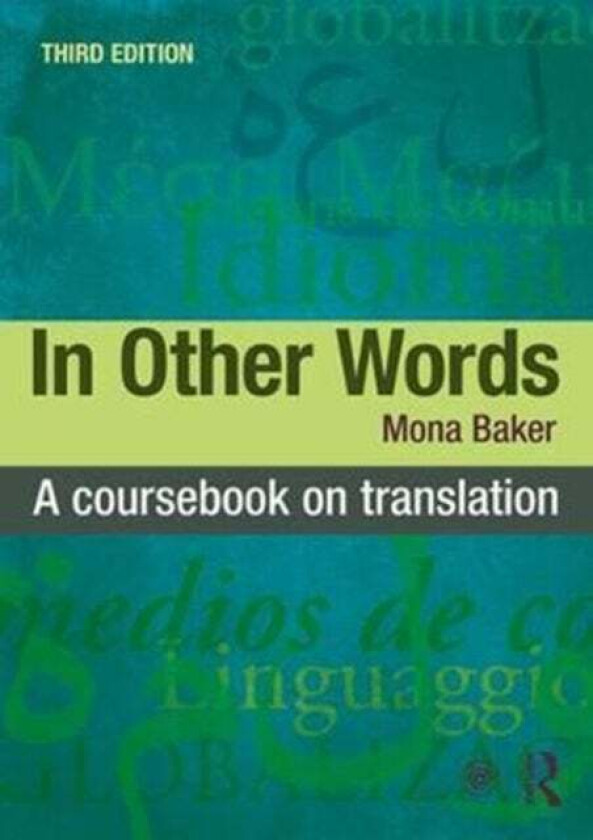 In Other Words Av Mona (Manchester Univeristy Uk) Baker