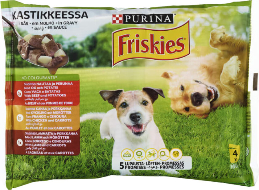 Friskies Våt Hund 4pk 400g Purina