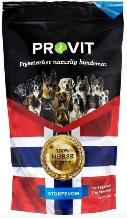 Frysetørket Vom til hund 1 kg