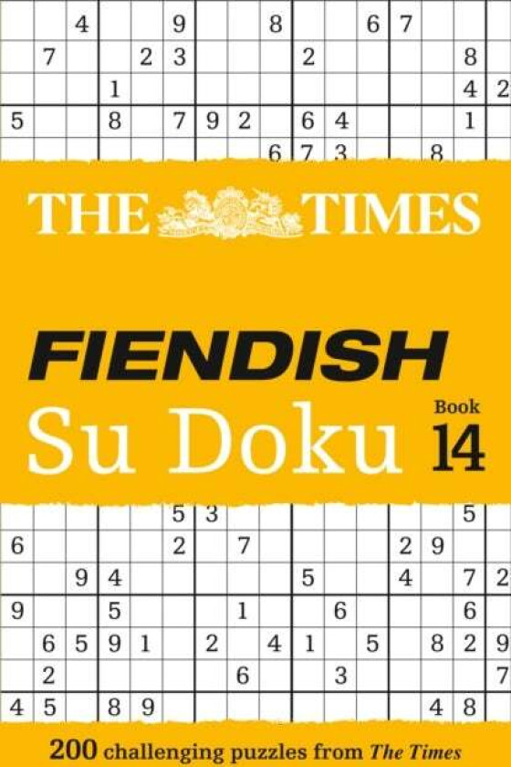 The Times Fiendish Su Doku Book 14 av The Times Mind Games