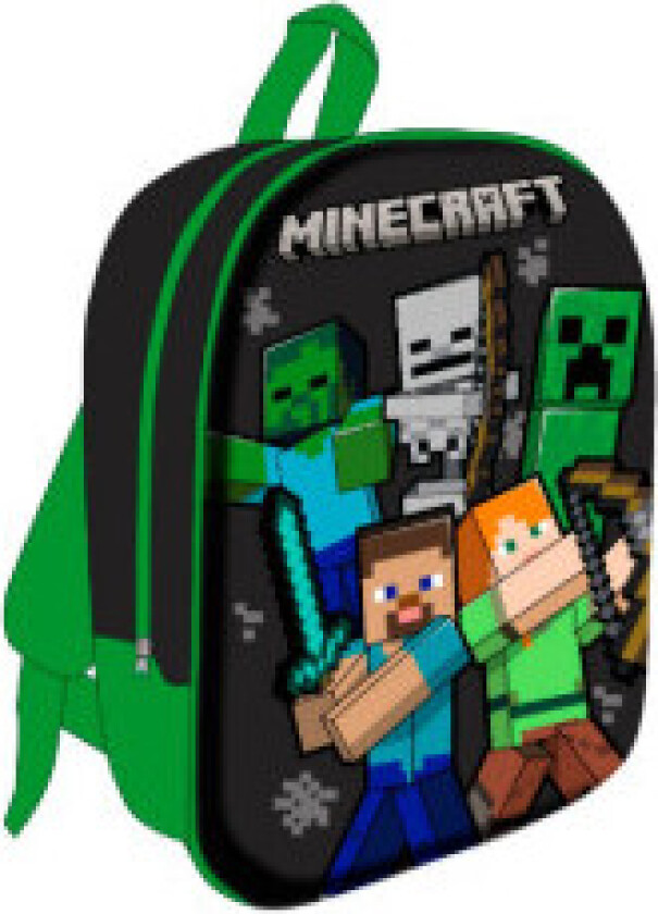 Minecraft 3D-ryggsekk 30 cm