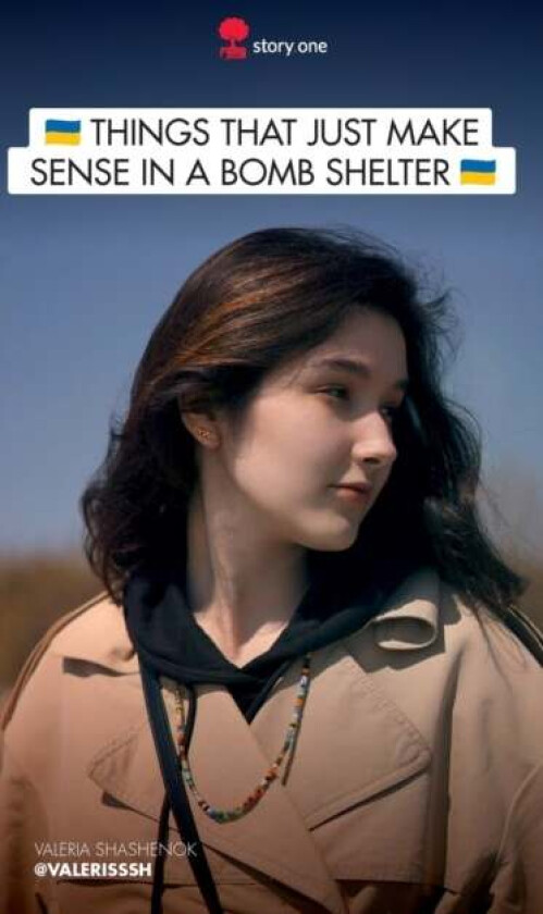 Things that just make sense in a bomb shelter av Valeria Shashenok, @Valerisssh