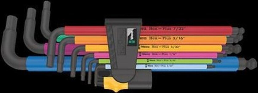 950/9 Hex-Plus Multicolour Imperial 2 L-key set imperial BlackLaser 9 pieces