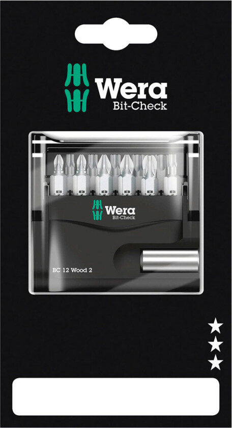 Bit-Check 12 Wood 2 SB 12 pieces