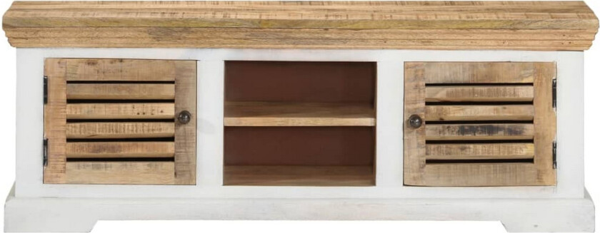 TV-benk 110x30x40 cm heltre mango