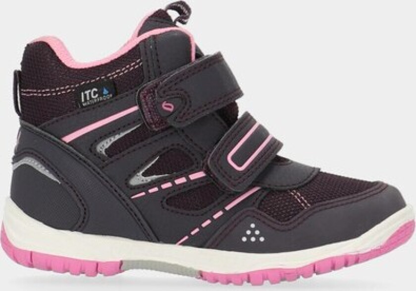 Kasuri, Burgundy, 23, Sneakers