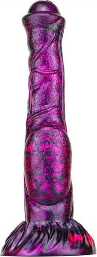 Dildo Jumbox Purple/Black 24 cm Dragon dildo