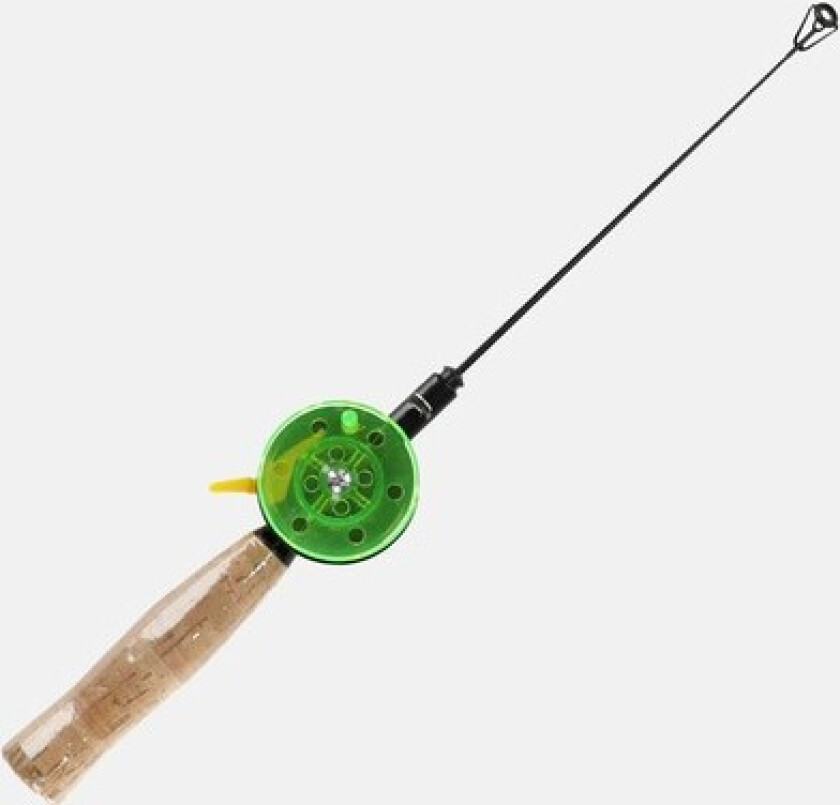 Pimpelspö Glasfiber, Krok/Grön, 36cm, Fiskesett