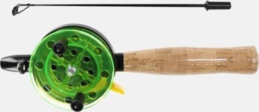 Bilde av Pimpelspö Glasfiber, Krok/Grön, 39cm, Vinterfiske