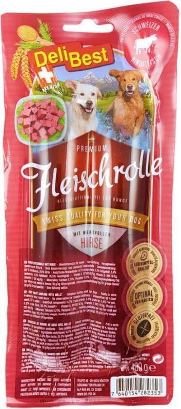 Hundepølse storfe 2 x 400 g