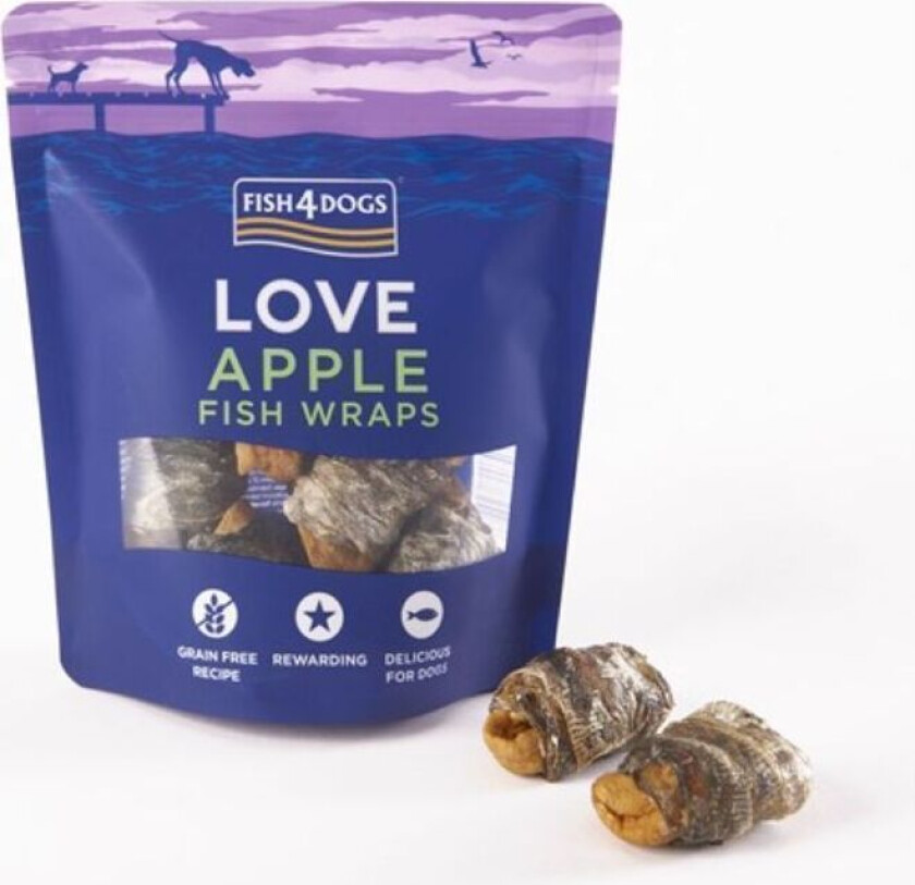 Love Eple i fiskewrap 100 g