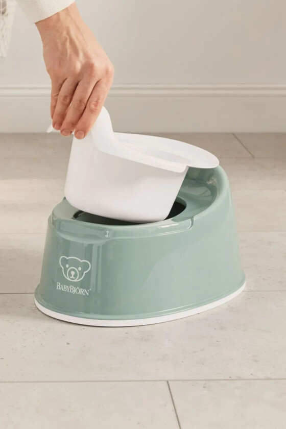 Bilde av Smart Potte, grågrønn/Hvit