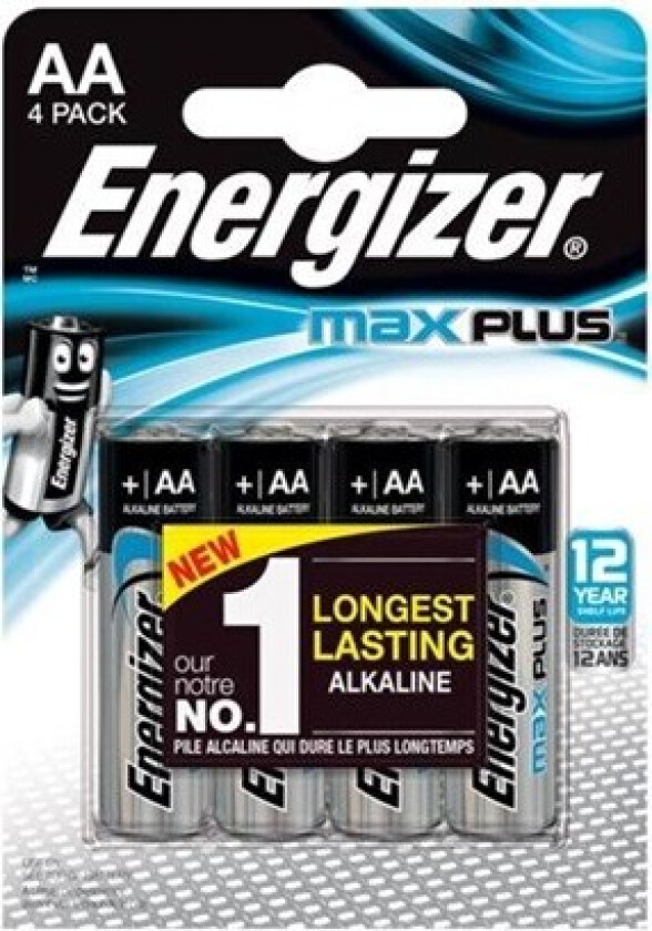 Batteri Max Aa/lr6 4pak