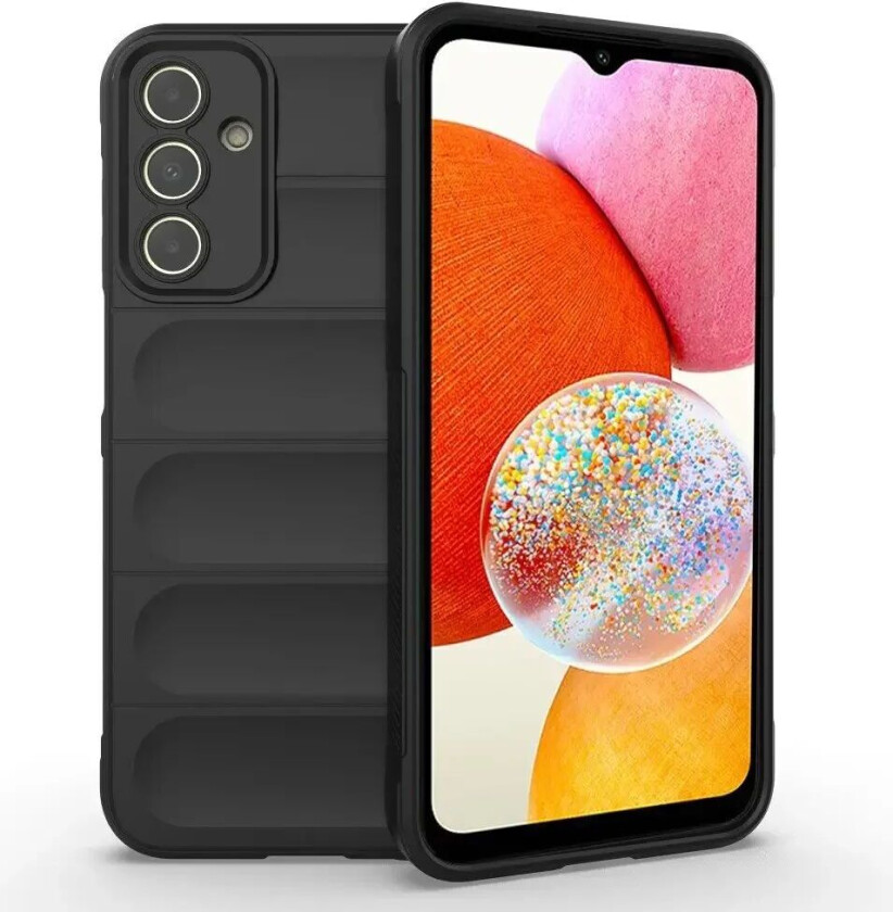 Samsung Galaxy A15 (5G) / A15 Fleksibelt Plastdeksel - Svart