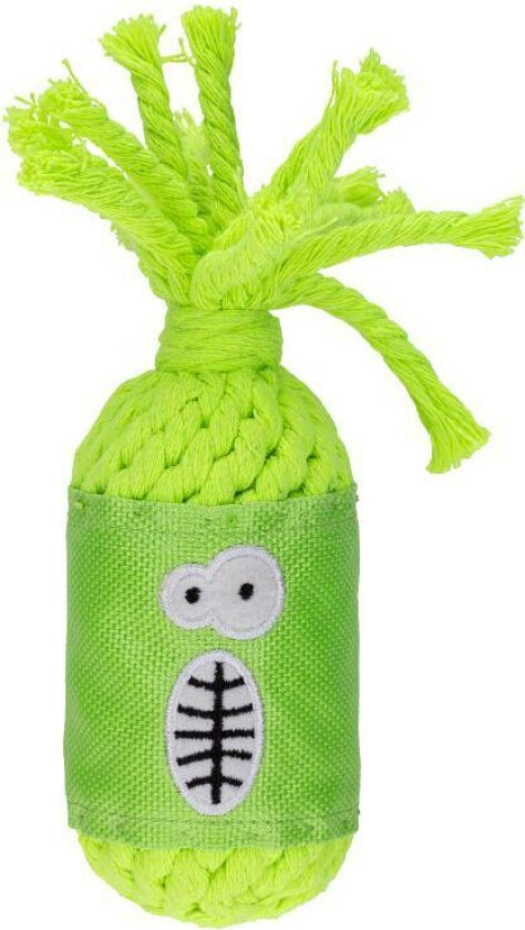 Hundeleke med Lyd 22 cm Neongrønn