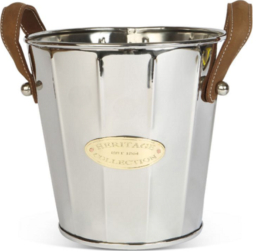 Heritage vinkjøler med lærhank 23 cm