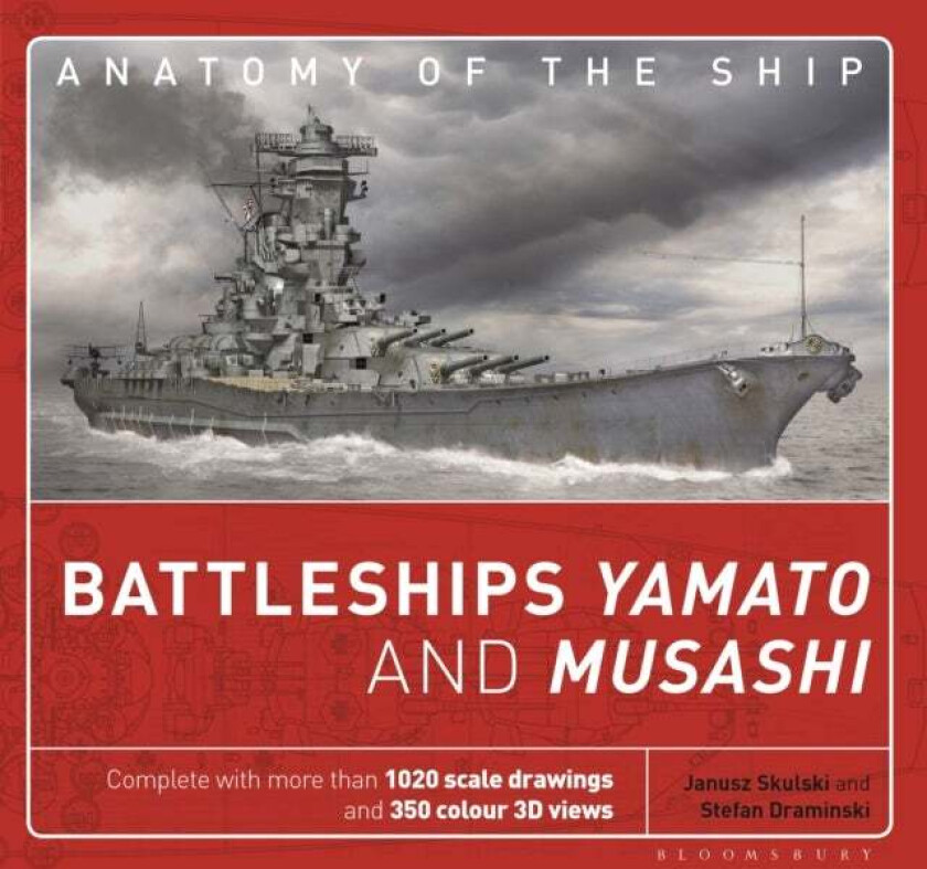 Battleships Yamato and Musashi av Janusz Skulski