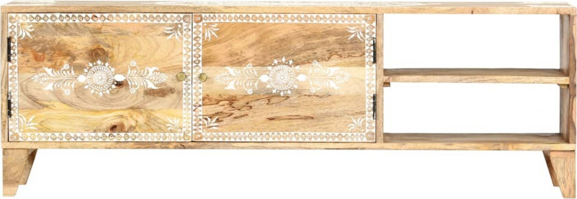 TV-benk 120x30x40 cm heltre mango