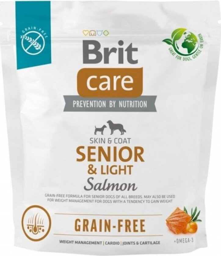 Brit Care Dog Senior & Light Grain Free (1 kg)