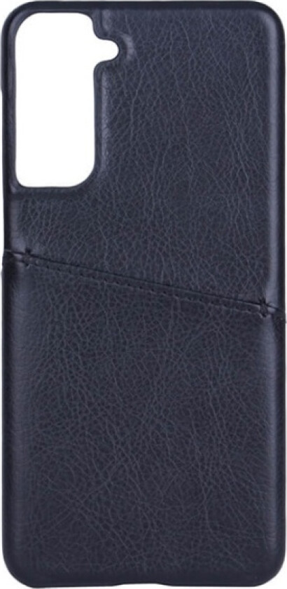 Samsung Galaxy S21 Collection PU Skinndeksel m. Kortlomme - Sort