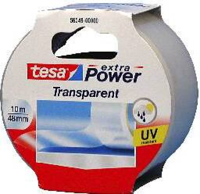Duct Tape extra Power 10m x 50mm Transparent