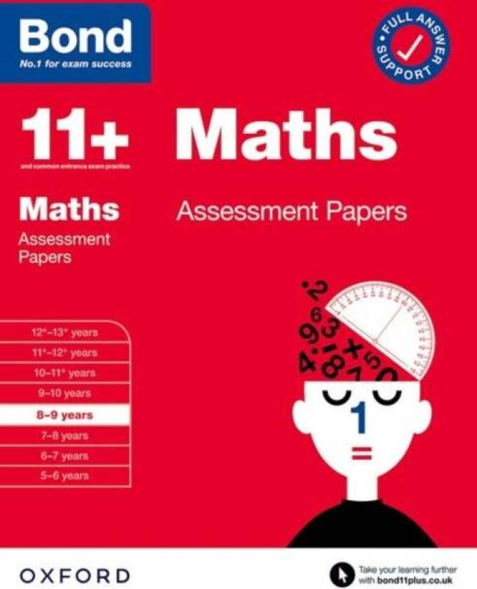 Bond 11+: Bond 11+ Maths Assessment Papers 8-9 years av Andrew Baines