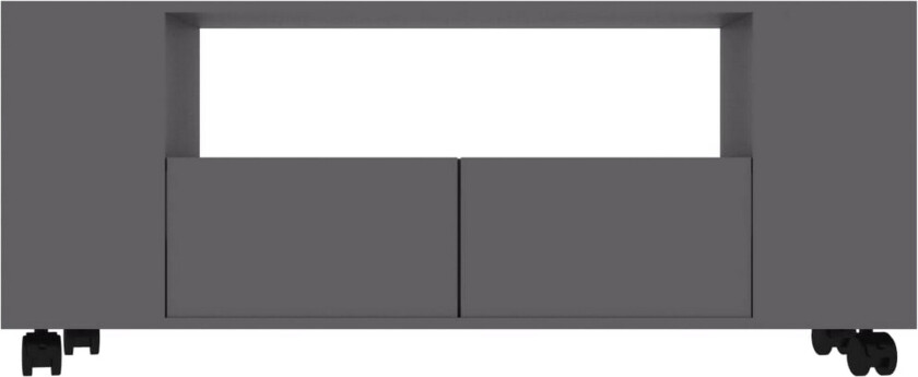 TV-benk Grå 120x35x48 cm konstruert tre