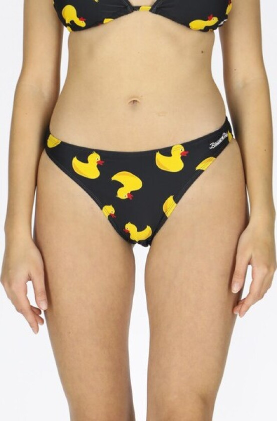 Bikini Triangle Bottom W, Black Yellow Duck, 42, Badeklaer