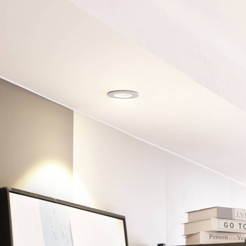 LED-downlight Lirin, hvit, 2700K