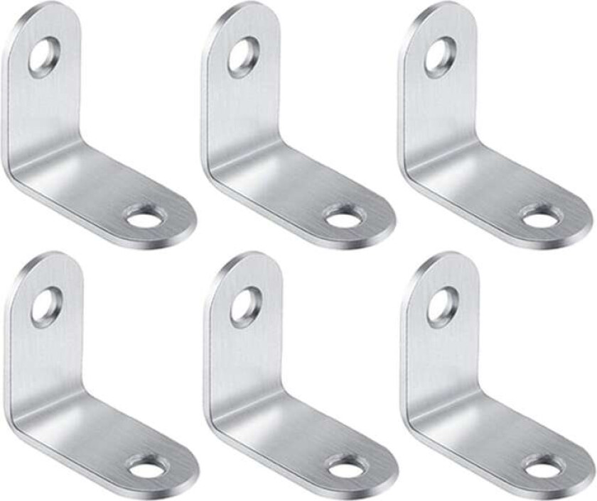 Vinkelfeste / Vinkeljern 90grader 30mm - 5pack