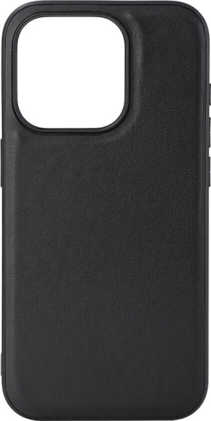 iPhone 15 Pro Kunstskinndeksel - MagSafe-Kompatibel - Svart