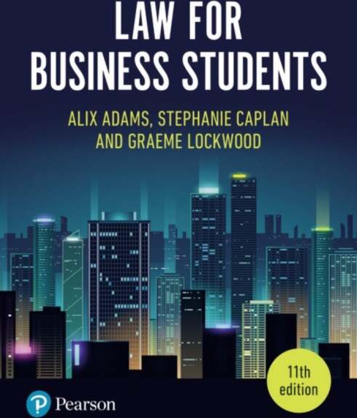 Law for Business Students av Alix Adams, Stephanie Caplan, Graeme Lockwood