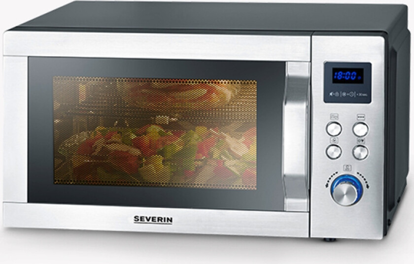 Microwave oven with ceramic plate 900 watts 25 l