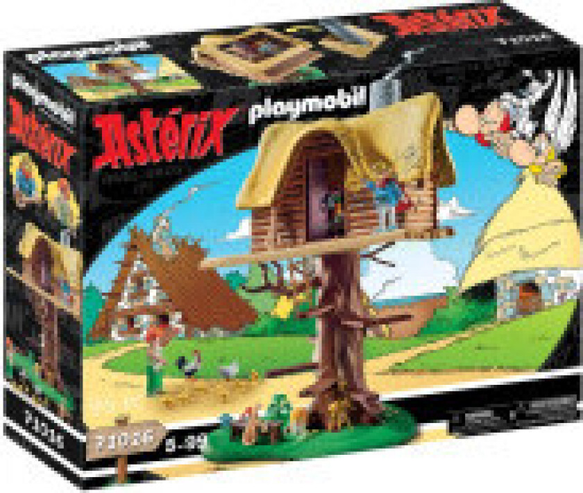 Playmobil Asterix: Cacophonix Med Trehus Playmobil Astérix 71016