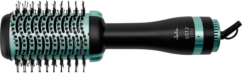 JATA JBSC2211, Varmluftsbørste, Varm, Rullefelt, Sort, Turkis, Hengeløkke, 1,8 m