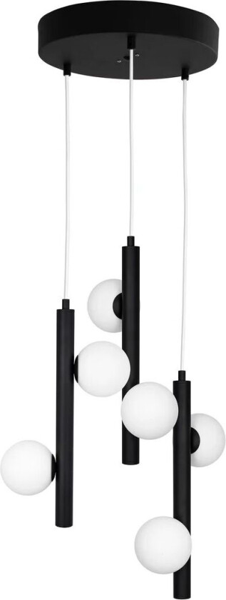 Pearl 3 pendel Svart