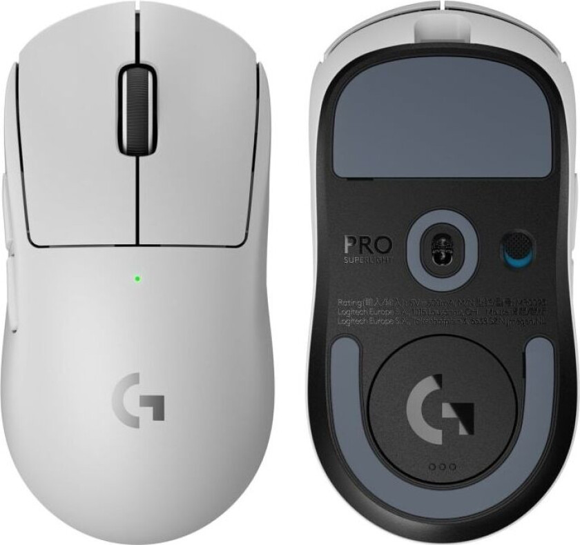 G Pro X Superlight 2 Wireless Gaming Mus - Hvit