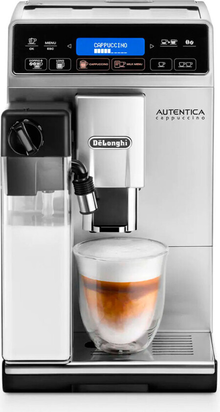 Superautomatisk kaffetrakter DeLonghi Black Silver 1450 W 15 bar 1,4 L